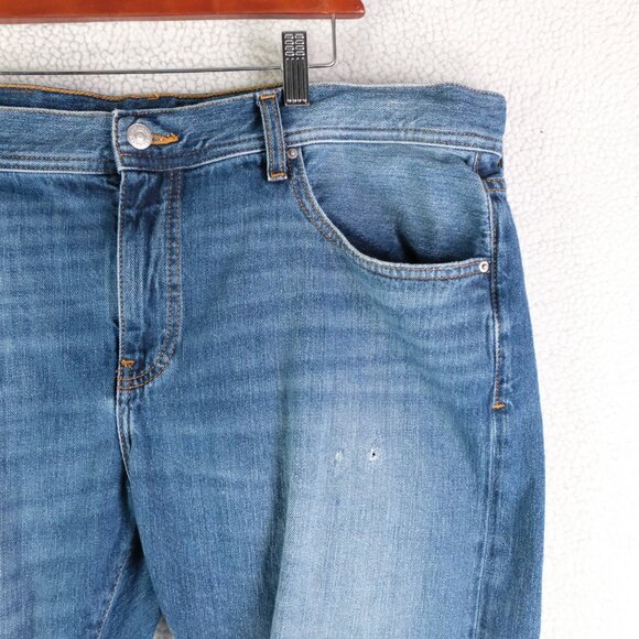 Armani Exchange Jeans Mens 40 J13 Slim Fit Distressed Denim Straight Leg A|X - Picture 2 of 13